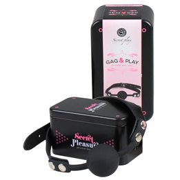Solid Silicone Ball Gag Black - F6142K - Teknashop Ltd