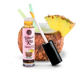 Lip Gloss Vibrant Kiss Piña Colada Flavor - F3687 - Teknashop Ltd