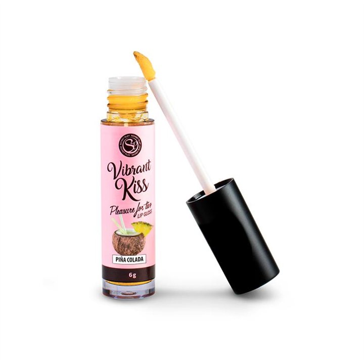 Lip Gloss Vibrant Kiss Piña Colada Flavor - F3687 - Teknashop Ltd