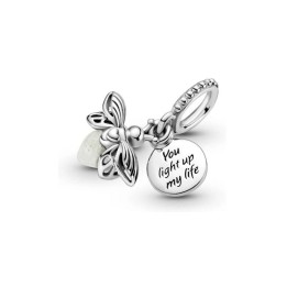 PANDORA JEWELRY Mod. GLOW-IN-THE-DARK FIREFLY DANGLE CHARM - WW.799352C01 - Teknashop Ltd