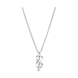 PANDORA JEWELRY Mod. INFINITY KNOT COLLIER NECKLACE - 50 CM - WW.393762C01-50 - Teknashop Ltd