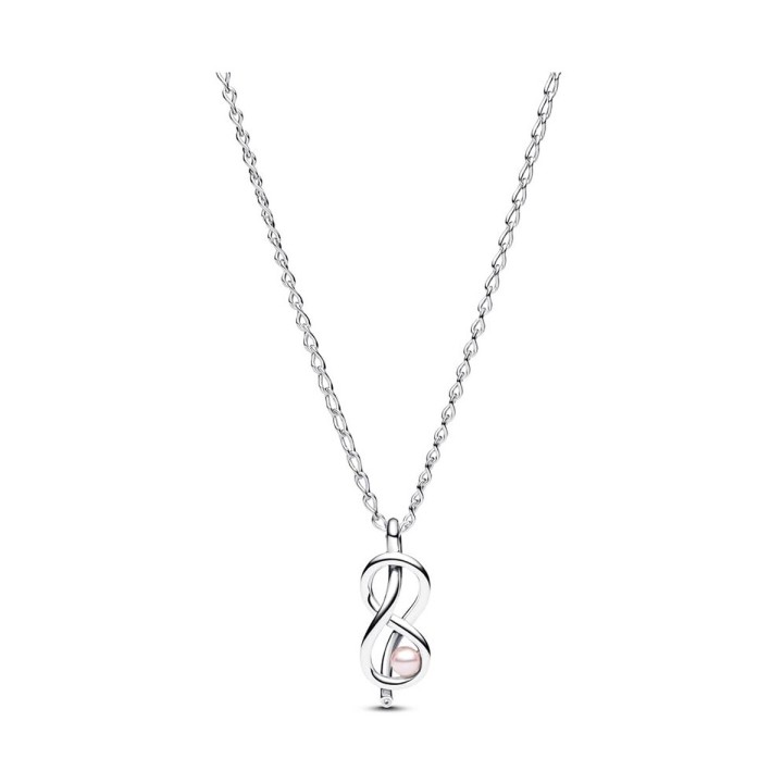 PANDORA JEWELRY Mod. INFINITY KNOT COLLIER NECKLACE - 50 CM - WW.393762C01-50 - Teknashop Ltd