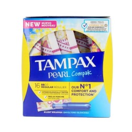 Tampax Pearl Regular Buffer 18 Units - unisex - Teknashop Ltd