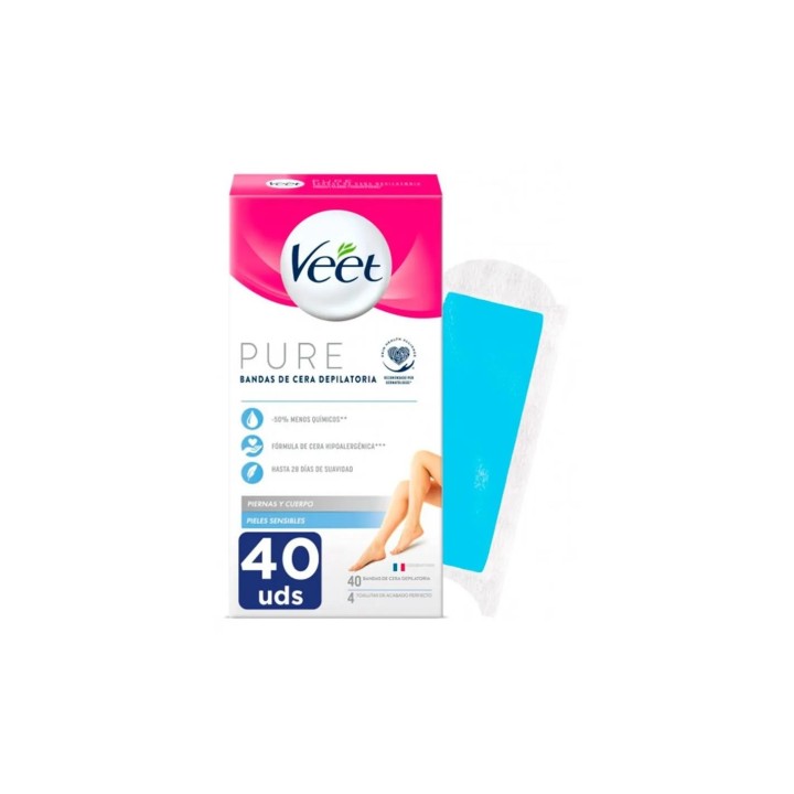 Veet C Fria 40 H Pure Piel Sensible - unisex - Teknashop Ltd