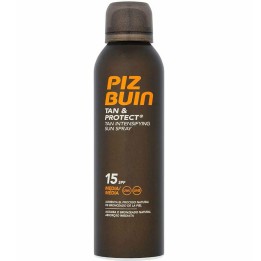 Piz Buin, Tan & Protect, Accelerates Natural Tanning, Sunscreen Spray, SPF 15, UVA/UVB protection, 150 ml - Teknashop Ltd