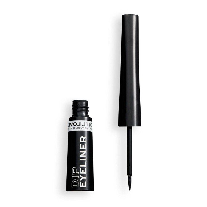 Makeup Revolution, Dip Liquid Eyeliner, Intense, Liquid Eyeliner, Black, 5 ml - Teknashop Ltd