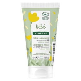 Klorane, Baby, Calendula, Moisturising, Cream, For Face & Body, 50 ml - Teknashop Ltd
