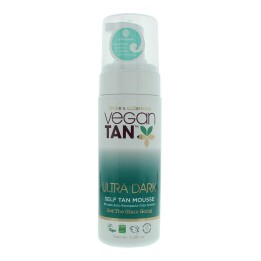 Vegan Tan, Dark Tan, Vegan, Bronzing, Self-Tanning Mousse, 150 ml - Teknashop Ltd