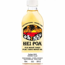 Hei Poa, Pure Thaiti Manoi, Hydrating, Nourishing, Coconut, Body Oil, For Body, Face & Hair, 100 ml - Teknashop Ltd