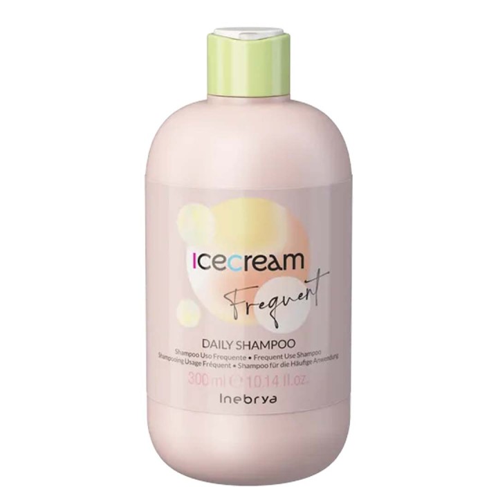 Inebrya, Ice Cream Frequent, Hair Shampoo, Hydrating, 300 ml - Teknashop Ltd