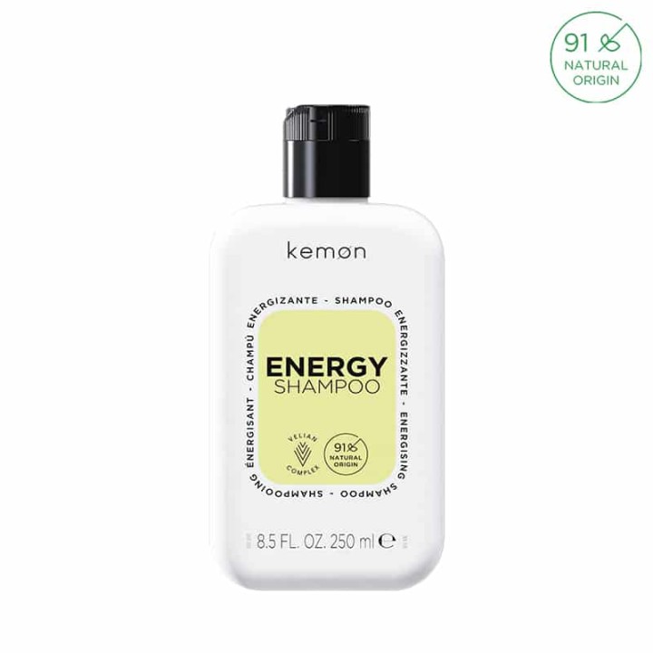Kemon, Energy, Hair Shampoo, Energizing, 250 ml - Teknashop Ltd