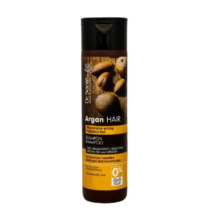 Full Cosmetics, Argan, Hair Shampoo, Moisturising, 250 ml - Teknashop Ltd