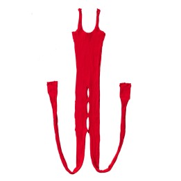Lana Bodystocking open Crotch and Floral Pattern - A-410 - Teknashop Ltd