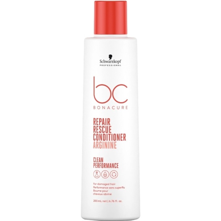 Schwarzkopf Bc Repair Rescue Conditioner 200ml - unisex - Teknashop Ltd