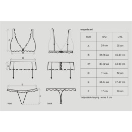 Emperita 3 Pieces Set Black - OB-1367 - Teknashop Ltd