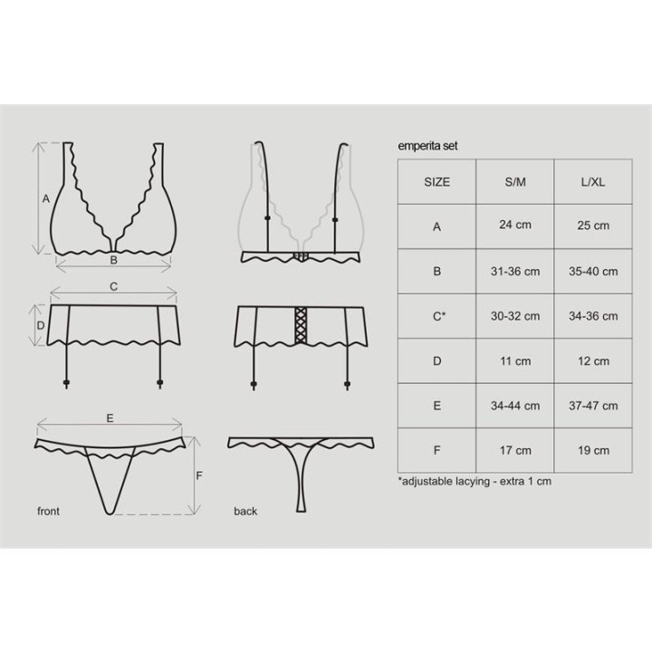 Emperita 3 Pieces Set Black - OB-1367 - Teknashop Ltd