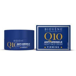 Biovene, Q10 Anti-Wrinkle, Firming, Night, Cream, For Face, 50 ml - Teknashop Ltd