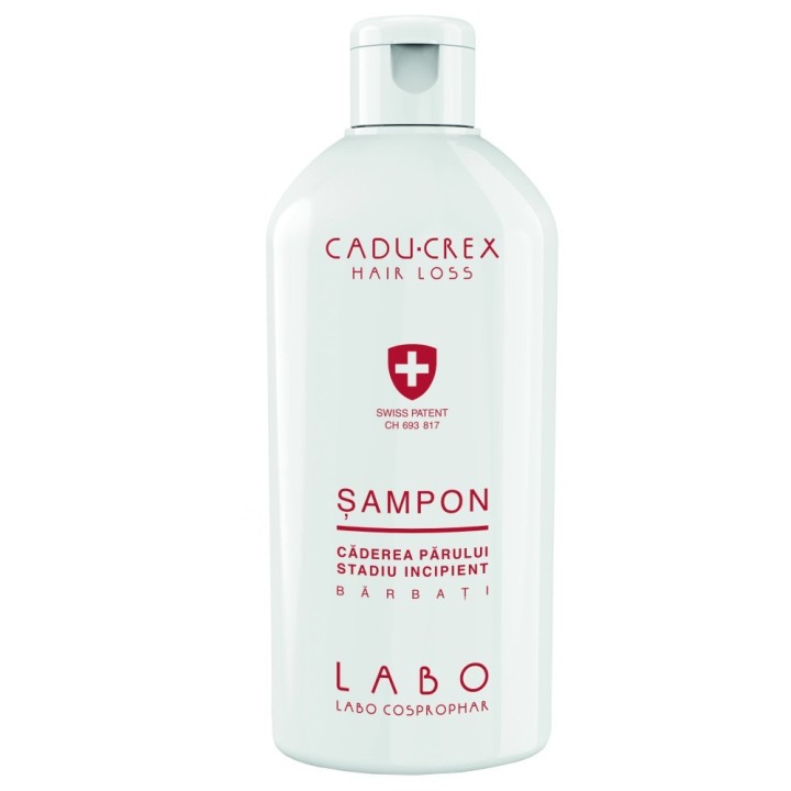 Labo Cosprophar Suisse, Cadu-Crex, Hair Treatment Shampoo, Anti-Hair Loss, 200 ml - Teknashop Ltd