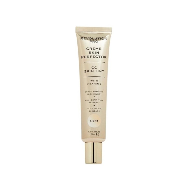 Revolution Pro, Perfecting Skin Tint, Vitamin E, Natural Radiance, CC Cream, Light, 26 ml - Teknashop Ltd