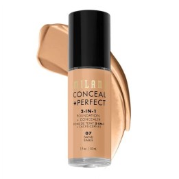 Milani, Conceal + Perfect, Liquid Foundation & Concealer 2-In-1, 02A, Creamy Natural, 30 ml - Teknashop Ltd