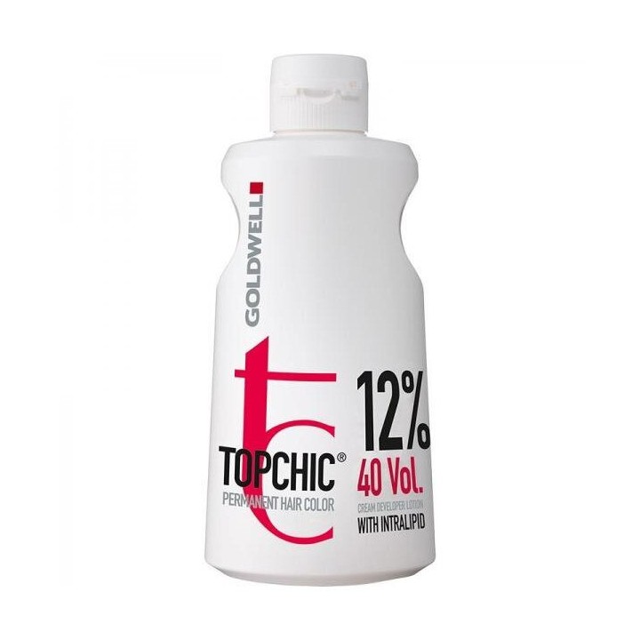 Goldwell, TopChic, Bleaching, Hair Oxidant Lotion, 12%, 40 vol, 1000 ml - Teknashop Ltd