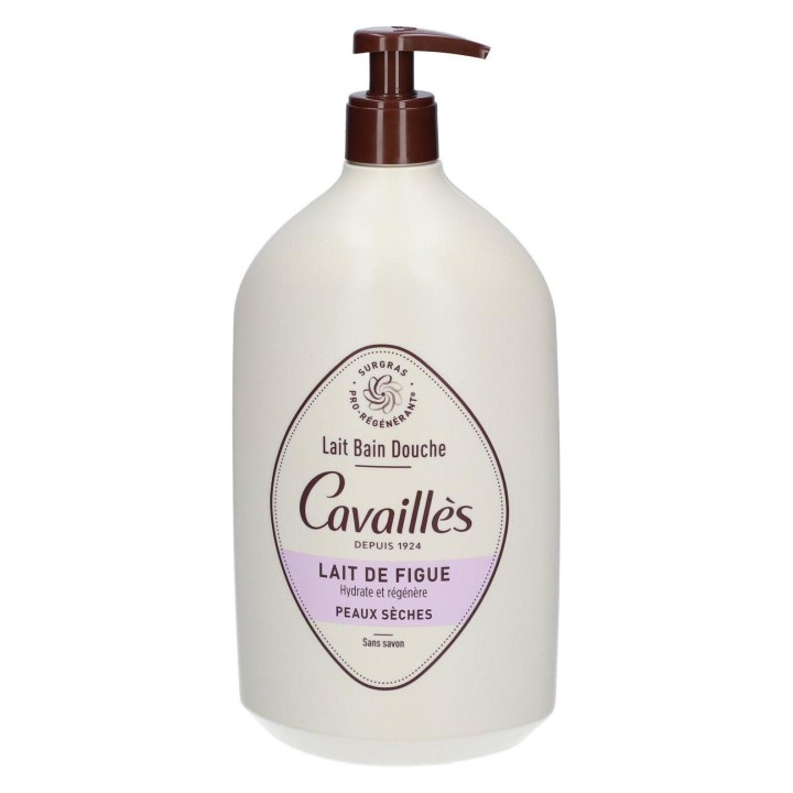 Roge Cavailles, Roge Cavailles, Fig Milk, Hydrating & Regenerating, Bath Milk, 1000 ml - Teknashop Ltd