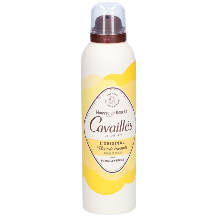 Roge Cavailles, L'Original, Lavander, Cleansing, Shower Mousse, 200 ml - Teknashop Ltd