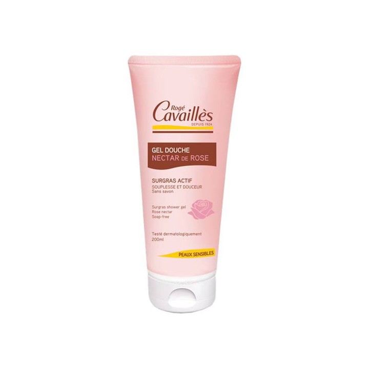 Roge Cavailles, Roge Cavailles, Rose, Regenerating, Shower Gel, For Sensitive Skin, 200 ml - Teknashop Ltd