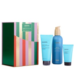 Wave of Hydration Trio Set Ahava:  Dead Sea Water, Vegan, Hydrating, Hand Cream, 100 ml +  Dead Sea Water, Vegan, Cleansing & Hy
