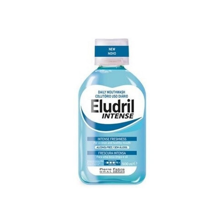 Eludril, Mouthwash, Intense Freshness, 500 ml - Teknashop Ltd