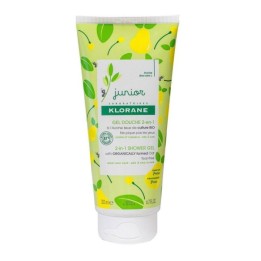 Klorane, Junior, Pear, Shower Gel & Shampoo 2-In-1, Oat, 200 ml - Teknashop Ltd