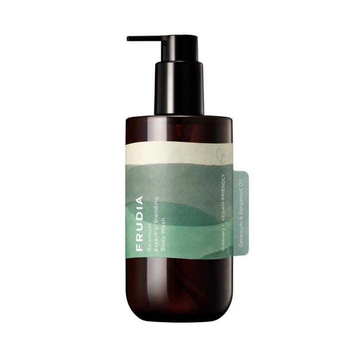 Frudia, Re:Proust Essential Blending, Geranium & Bergamot Oil, Cleaning, Body Wash, 300 ml - Teknashop Ltd