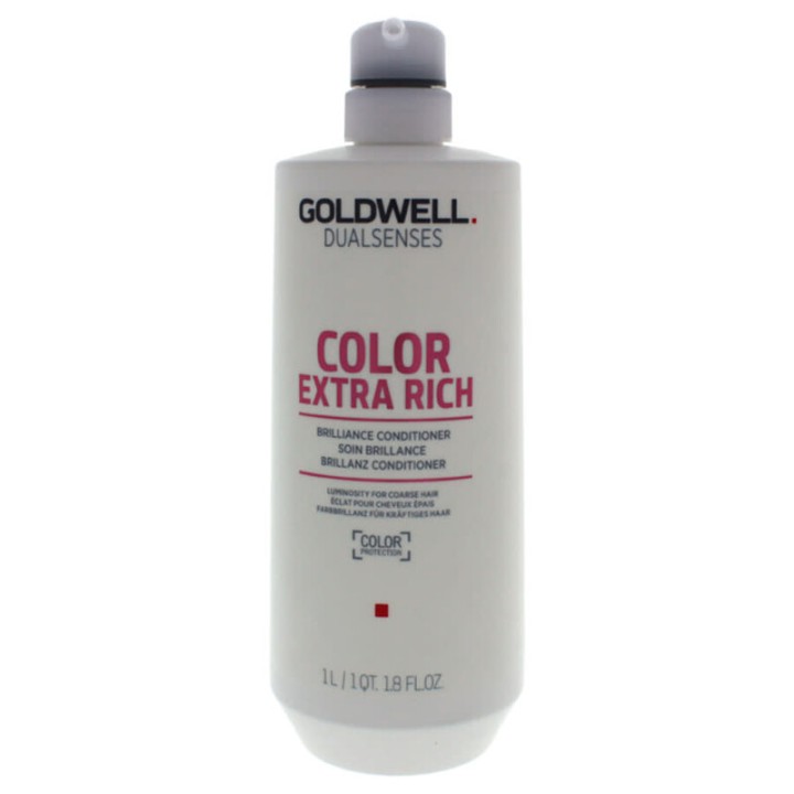 Goldwell, Dualsenses Color Extra Rich, Hair Conditioner, For Colour Protection, 1000 ml - Teknashop Ltd
