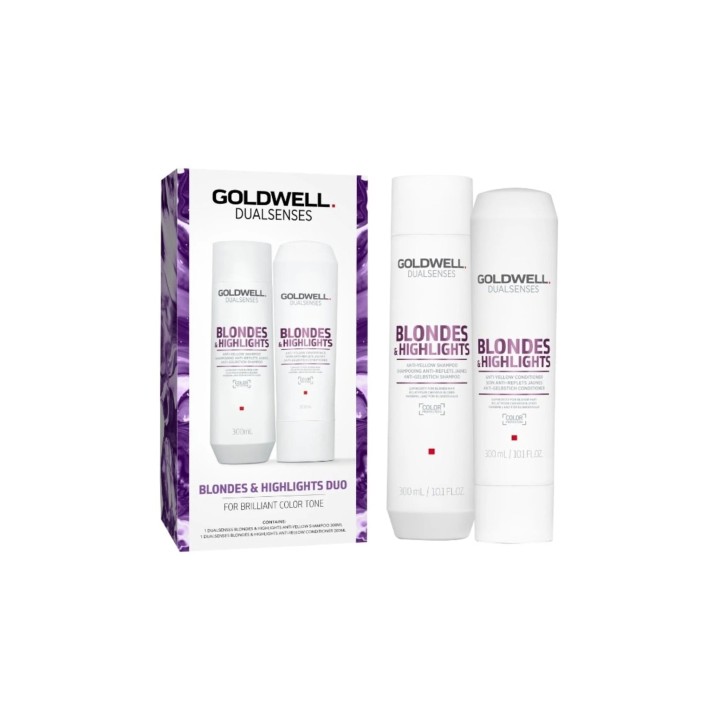 Goldwell, Dualsenses Blondes & Highlights, Hair Shampoo, Anti-Yellow, 250 ml - Teknashop Ltd