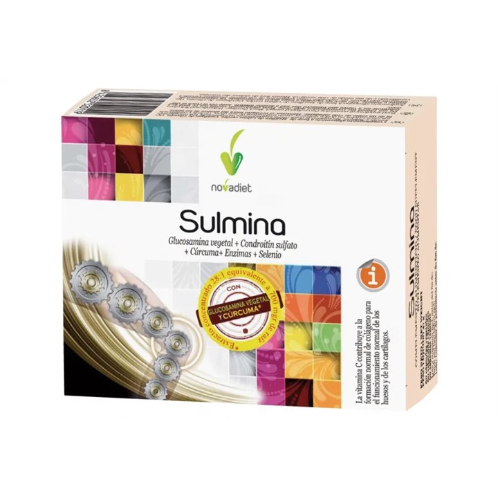 Novadiet Sulmina 60 Vcaps - unisex - Teknashop Ltd