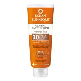 Ecran Sunnique Silky Touch Cream Gel Spf30 250ml - unisex - Teknashop Ltd