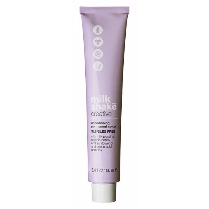 Milk Shake, Smoothies Light, Permanent Hair Dye, 5.41/5CA Castano Chiaro Rame Cenere, 100 ml - Teknashop Ltd