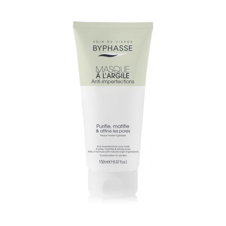 Byphasse, Byphasse, Argile, Anti-Imperfection, Clay Mask, 150 ml - Teknashop Ltd