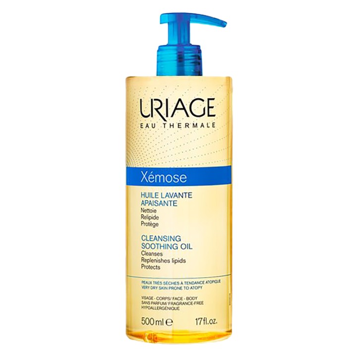 Uriage,  Xemose, Soothing, Cleansing Oil, For Face & Body, 1000 ml - Teknashop Ltd