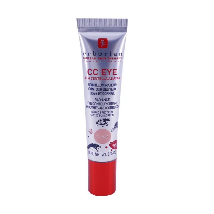 Erborian, CC, Radiance, Eye Cream Concealer, Clair, 10 ml - Teknashop Ltd