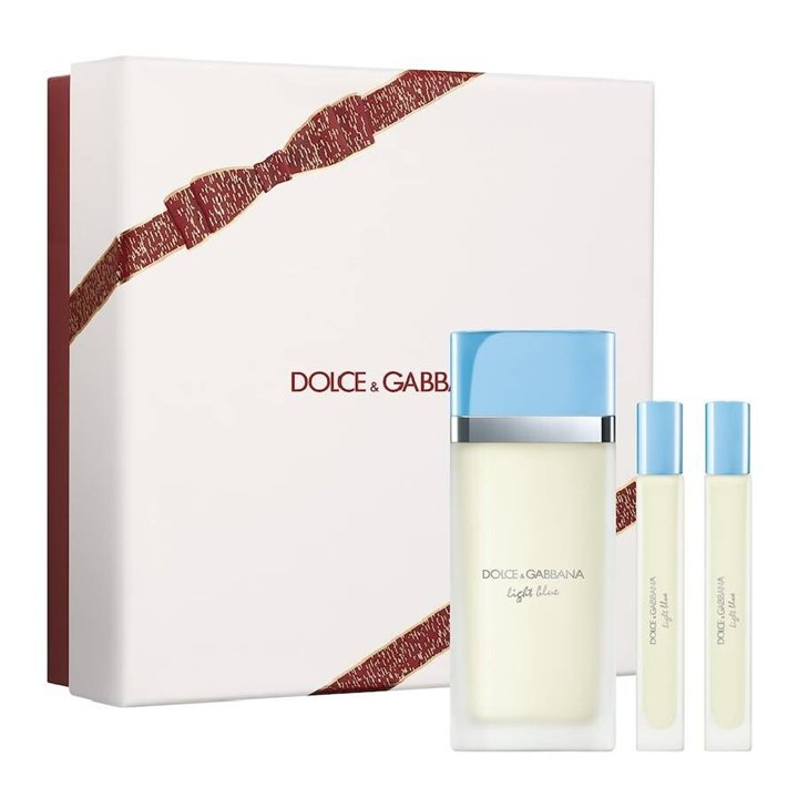Set Dolce & Gabbana: Light Blue, Eau De Toilette, For Women, Refillable, 100 ml + Light Blue, Eau De Toilette, For Women, 2 pcs,