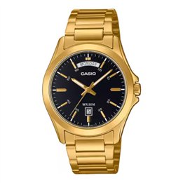 CASIO COLLECTION Mod. DAY & DATE GOLD - WW.MTP-1370G-1AVDF - Teknashop Ltd