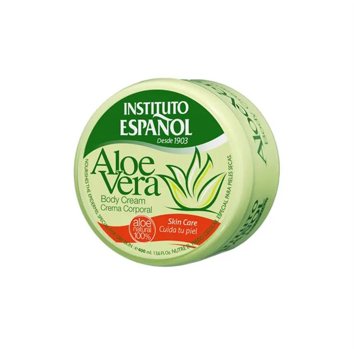 Instituto Español Aloe Vera Body Cream 400ml - unisex - Teknashop Ltd
