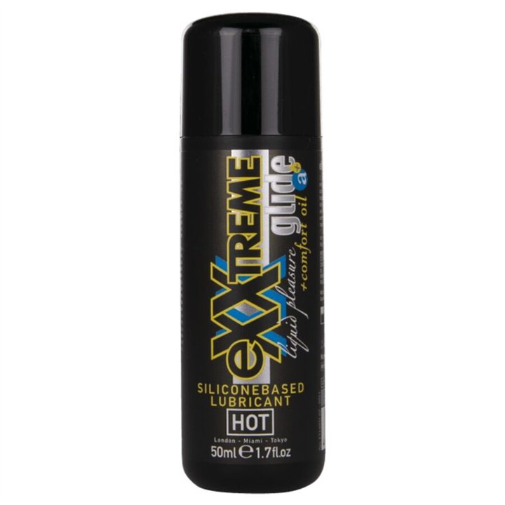 HOT - EXXTREME GLIDE SILICONEBASED LUBRICANT + COMFORT OIL A+ 50 ML - D-245259 - Teknashop Ltd