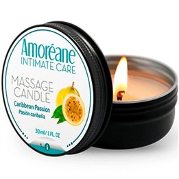 AMOREANE - MASSAGE CANDLE CARIBBEAN PASSION 30 ML - D-237320 - Teknashop Ltd