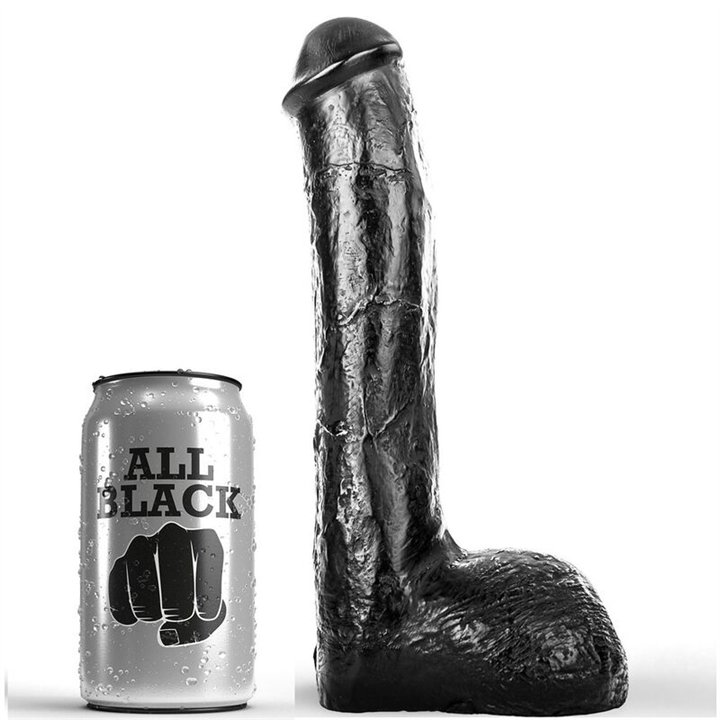 ALL BLACK - PENE REALISTIC ANAL 23 CM - D-222809 - Teknashop Ltd