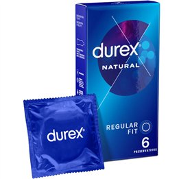 DUREX - NATURAL CLASSIC 6 UNITS - D-194980 - Teknashop Ltd