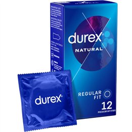 DUREX - NATURAL PLUS 12 UNITS - D-194982 - Teknashop Ltd