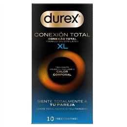 DUREX - TOTAL CONNECTION XL ULTRA FINE PLUS LATEX FREE 10 UNITS - D-244391 - Teknashop Ltd