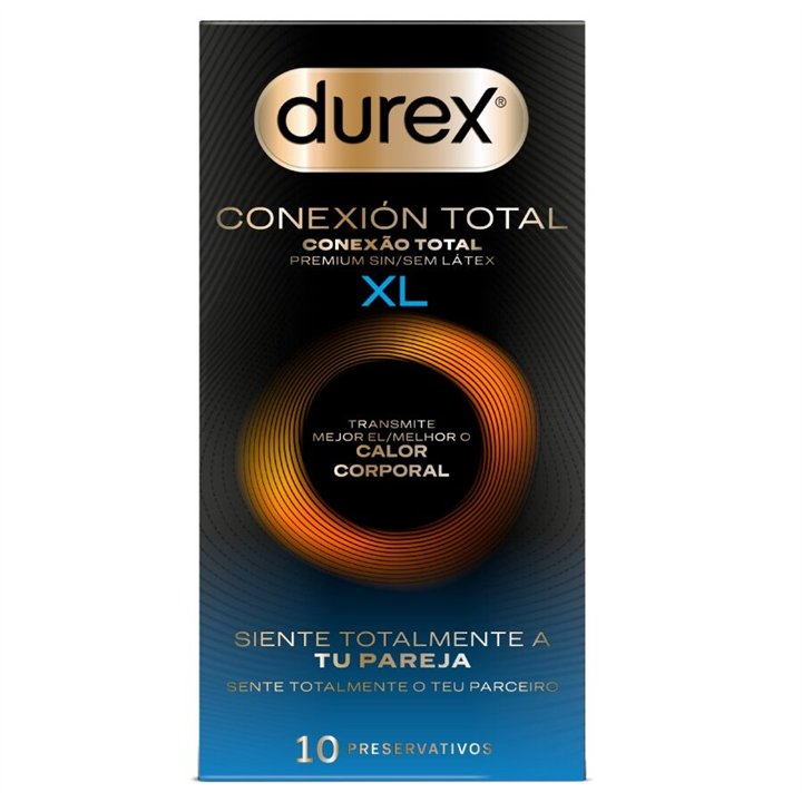 DUREX - TOTAL CONNECTION XL ULTRA FINE PLUS LATEX FREE 10 UNITS - D-244391 - Teknashop Ltd